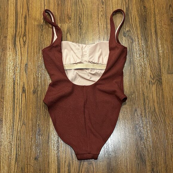 J. Crew One Piece Swimsuit in Deep Red - Picture 6 of 6